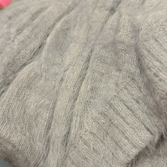 Lucky Brand light blue semi-shag sweater. super soft! - Picture 5 of 5